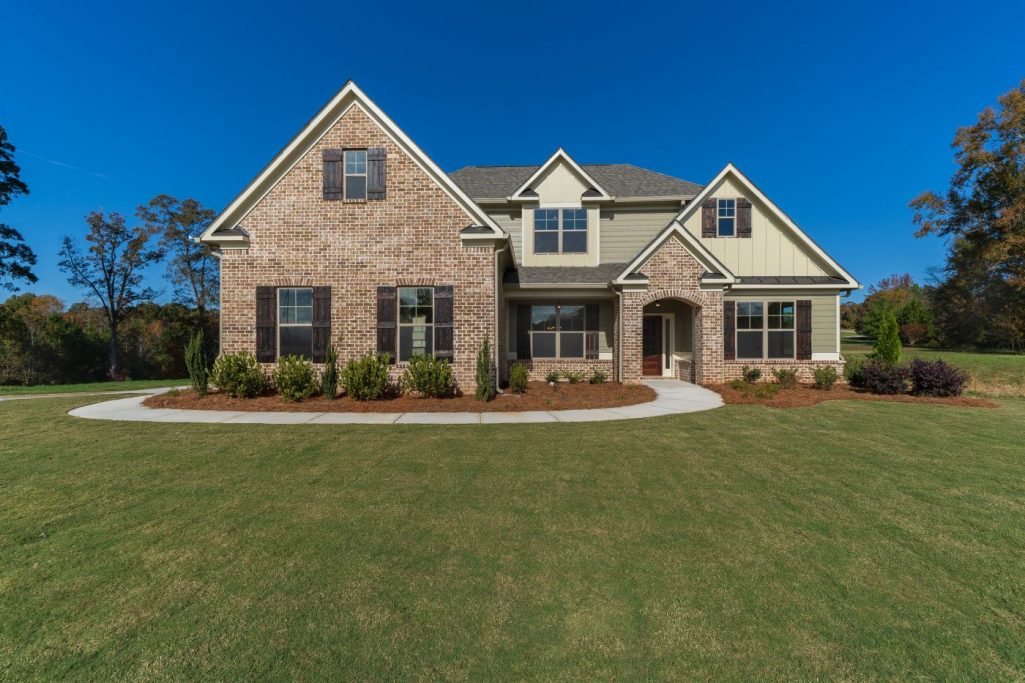 Exterior of the New Comfortable Homes in Braselton