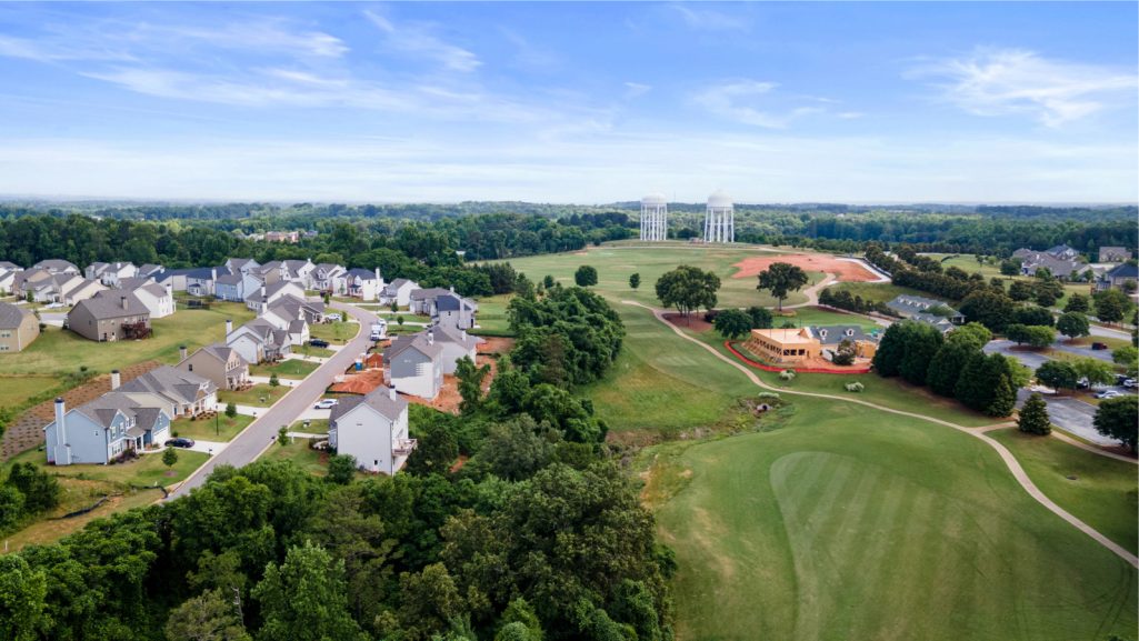 Aerial view of tob
