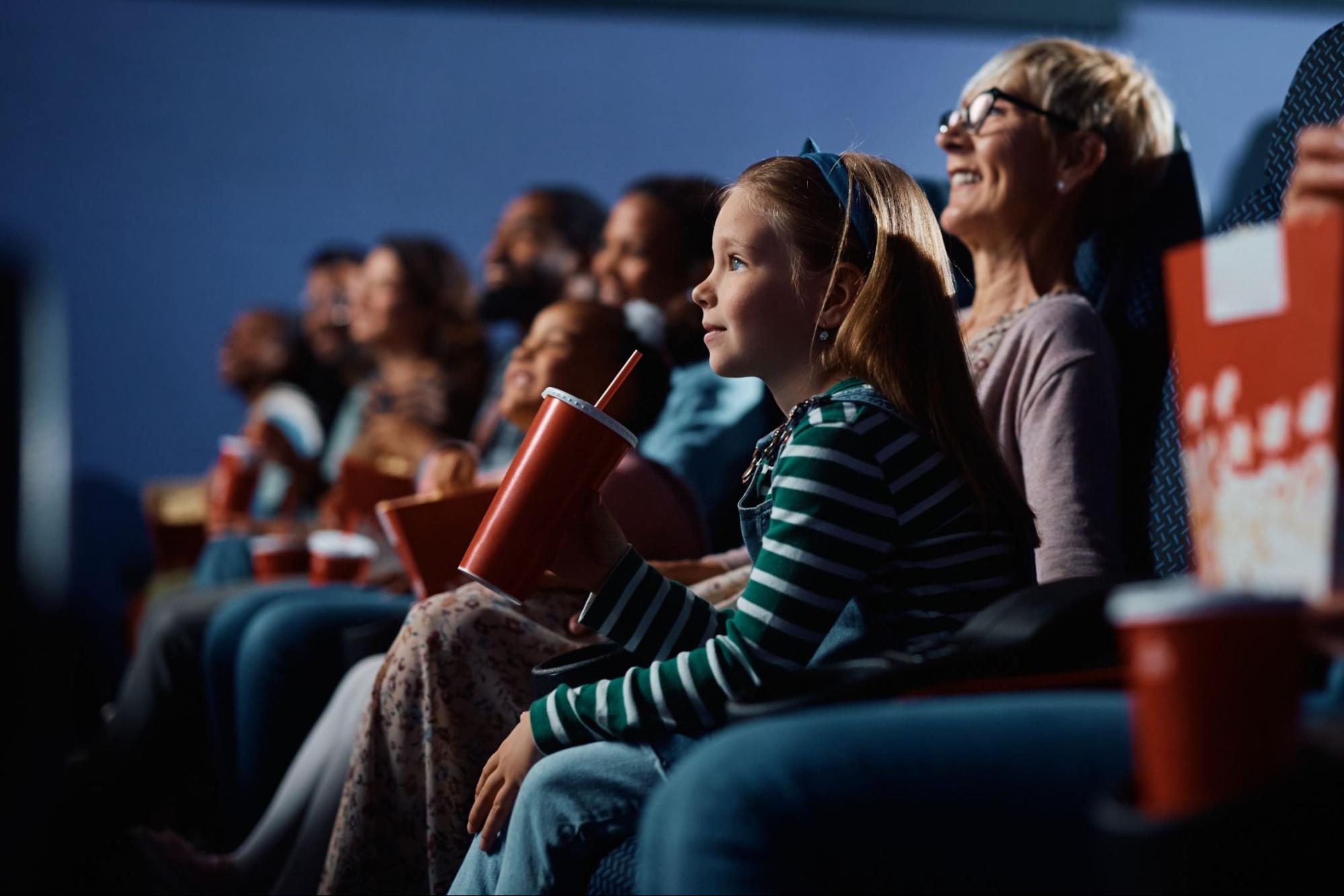 Family at a movie theater
©Drazen Zigic